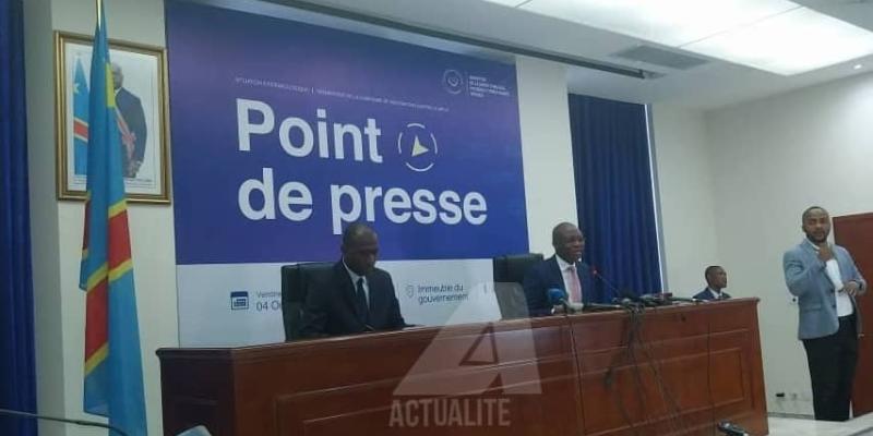 Point de presse du Ministre de la Santé