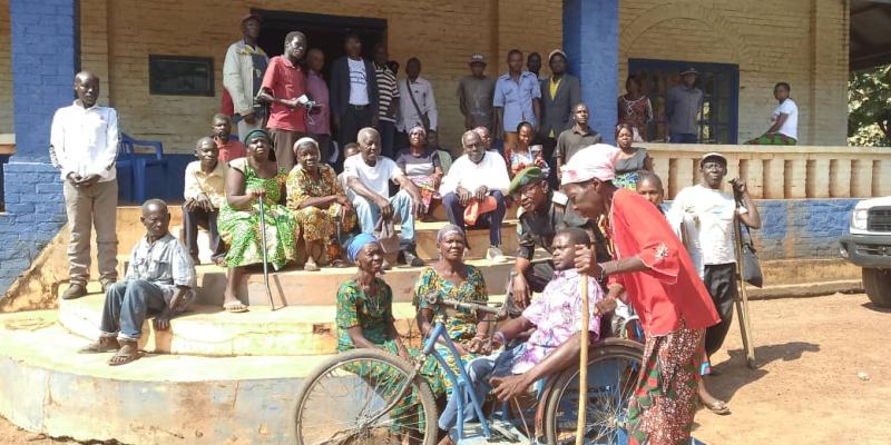 Quelques PVH au bureau du territoire de Dungu