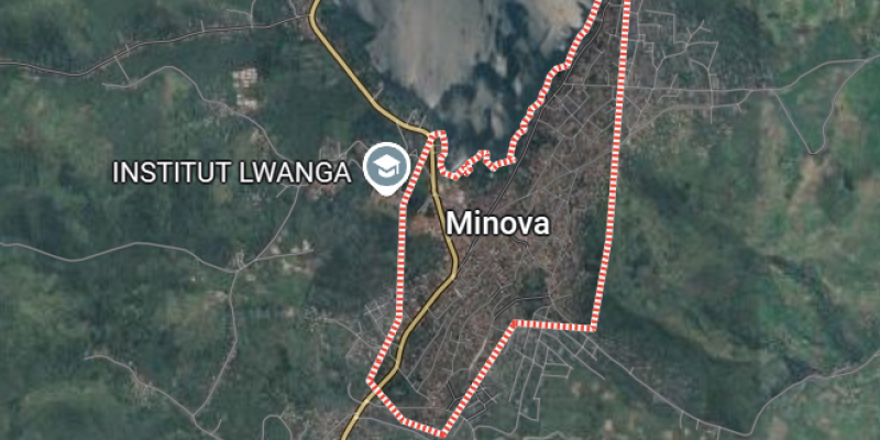 Minova sur ca carte