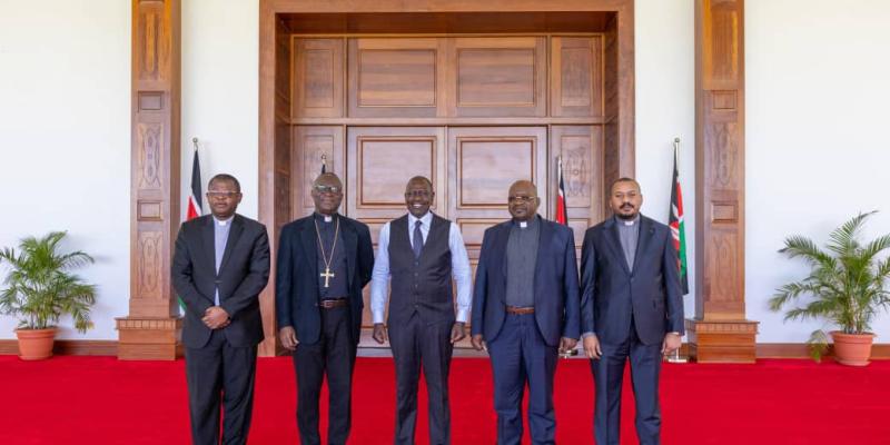 La délégation CENCO-ECC reçue par William Ruto