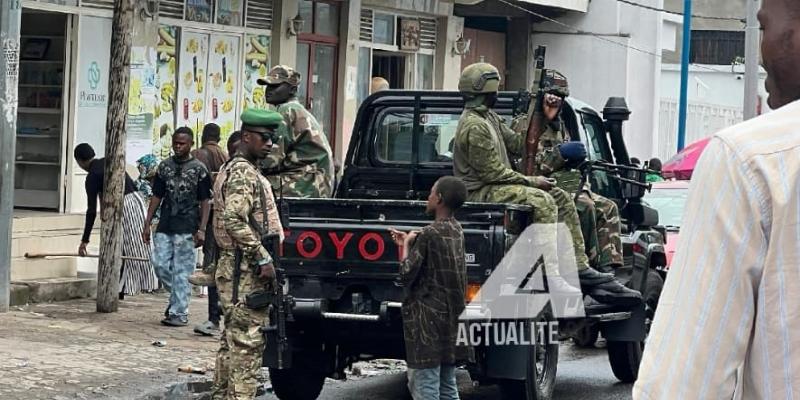 Les rebelles du M23 à Goma