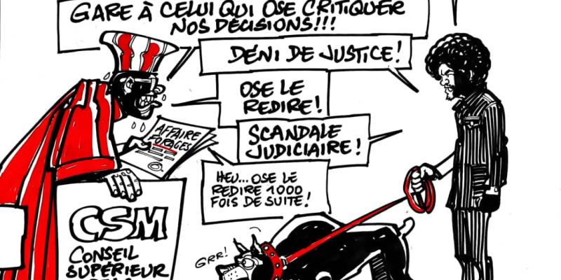 Caricature Kash/ACTUALITE.CD