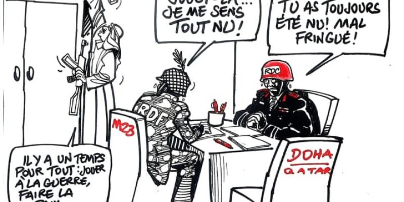 Caricature Kash/ACTUALITE.CD