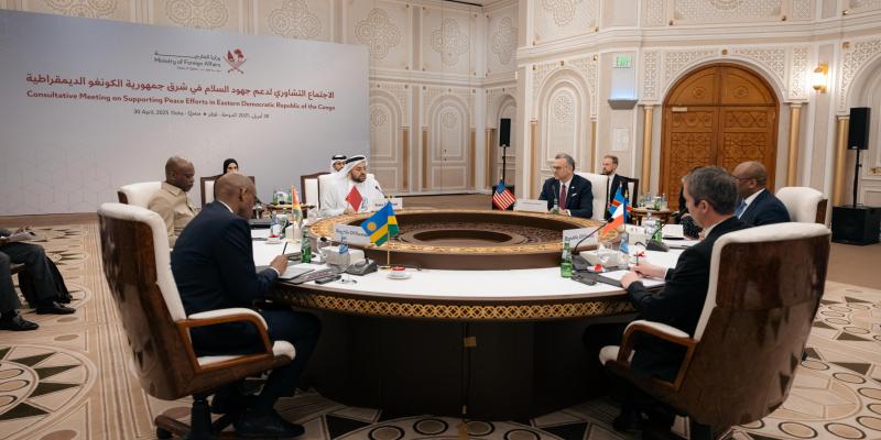 Les délégués réunis à Doha
