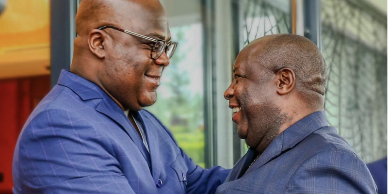 Félix Tshisekedi et Evariste Ndayishimiye