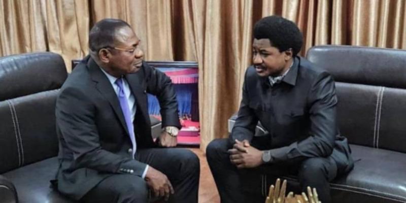 Firmin Mvonde et Constant Mutamba