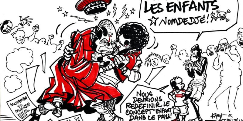 Caricature Kash/ACTUALITE.CD