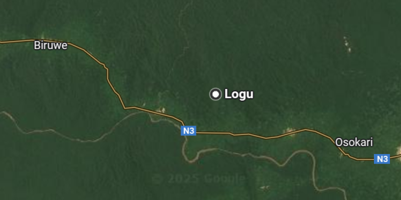 Logu sur la carte
