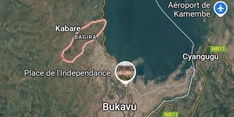Bagira sur la carte