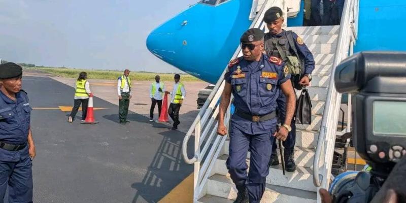 Le commissaire divisionnaire adjoint Elvis Palanga Nawej/Ph droits tiers 