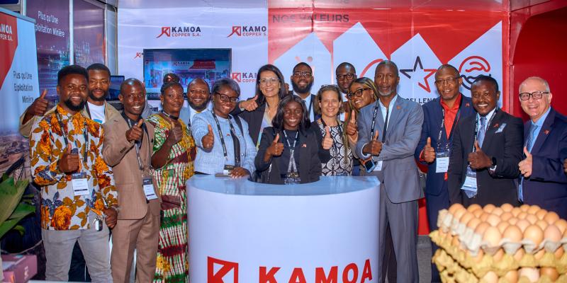 20ᵉ édition de la DRC Mining Week. Photo Kamoa Copper SA