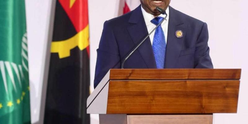 Le Président Angolais João Manuel Gonçalves Lourenço