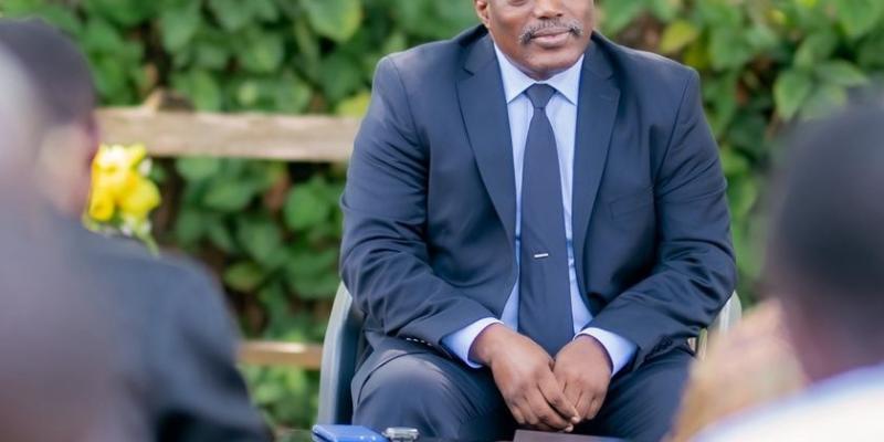 Joseph Kabila lors des consultations à Bukavu