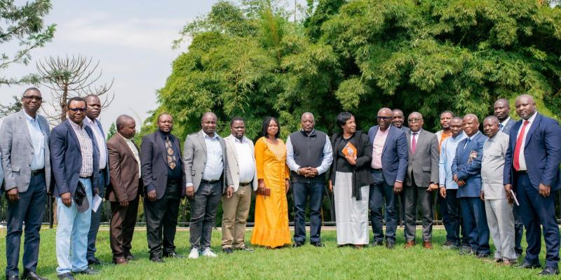 Kabila et les profs d'universités à Bukavu