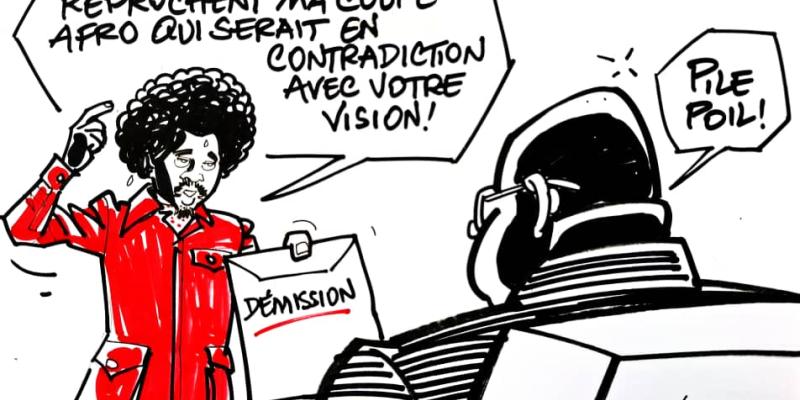Caricature Kash/ACTUALITE.CD