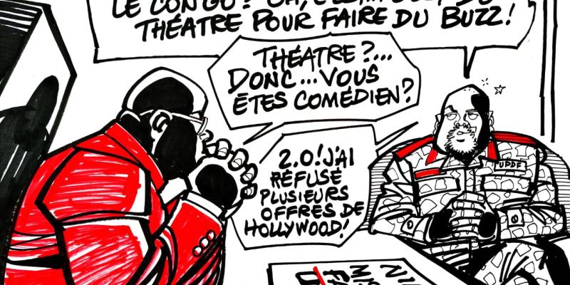 Caricature Kash/ACTUALITE.CD