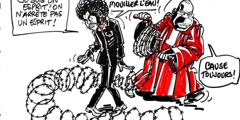 Caricature Kash/ACTUALITE.CD