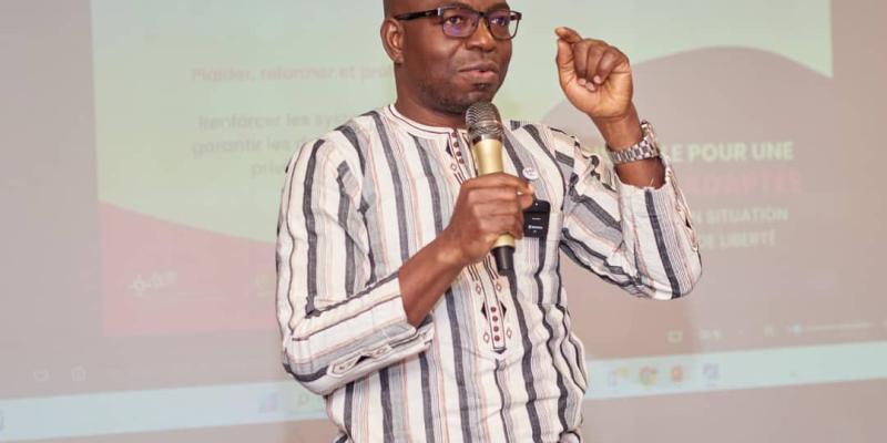 Mahamadi Oubda, représentant pays de l'IBCR en RDC
