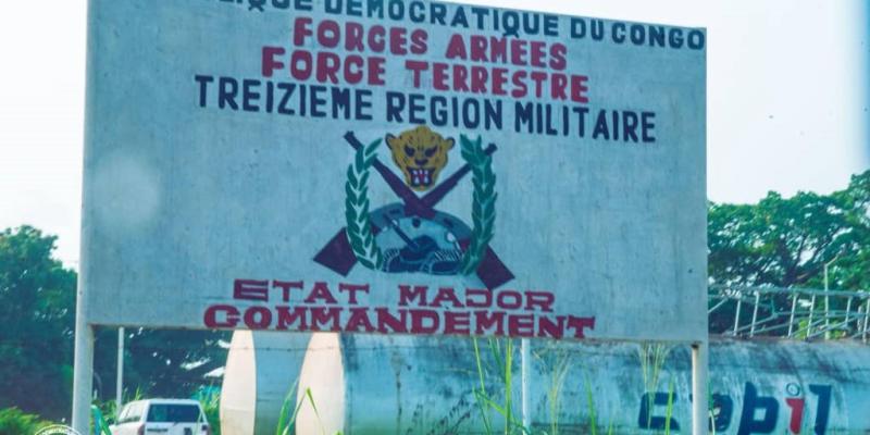 13e Région militaire à Mbandaka