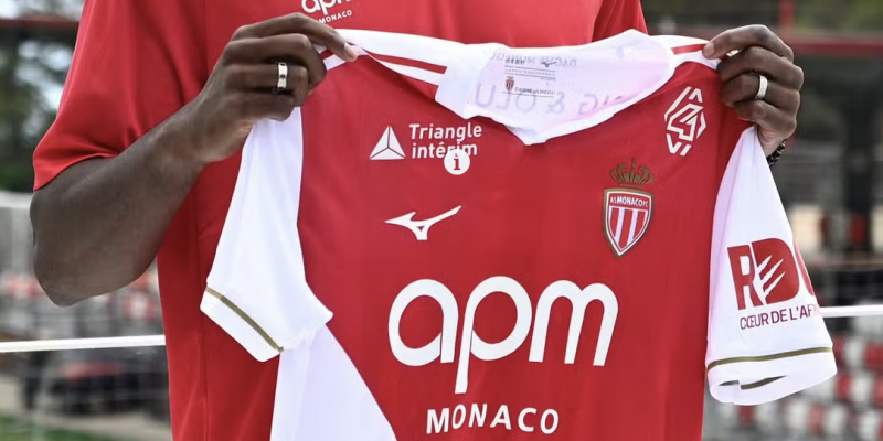 Maillot de l'AS Monaco