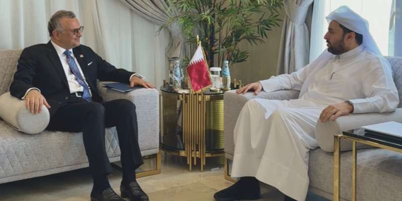 Massad Boulos à Doha