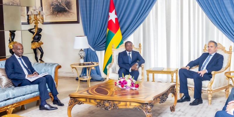Faure Gnassingbé et Johan Borgstam 