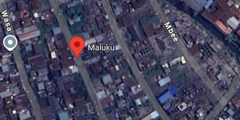 Maluku sur la carte
