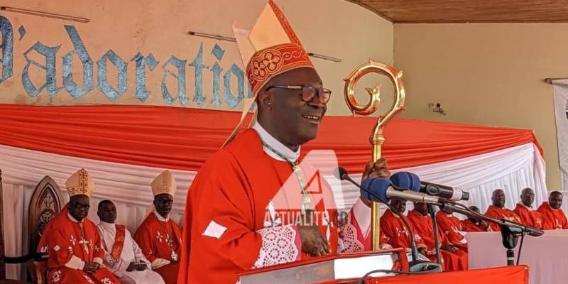 Mgr Fulgence Muteba, archevêque de Lubumbashi