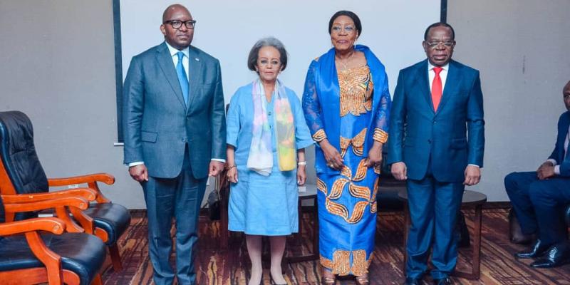 Sama Lukonde, Sahle-Work Zewde, Cathérine Panza, Bahati Lukwebo