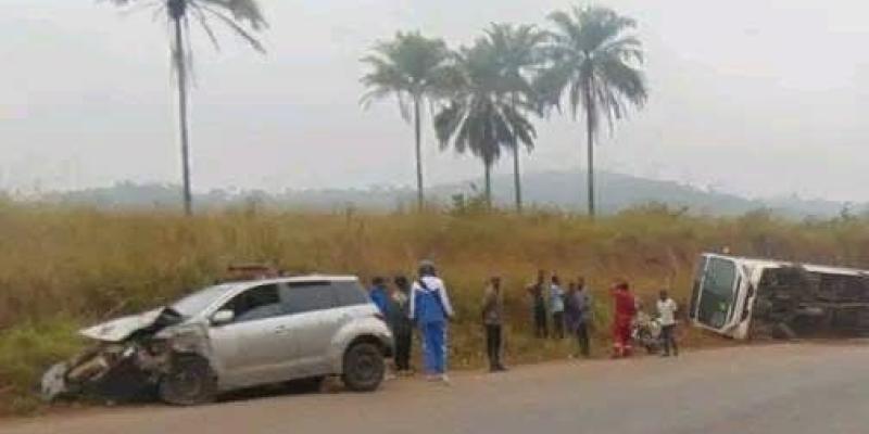 Accident sur la RN1 au niveau du village Mbimbi dans le territoire de Seke Banza