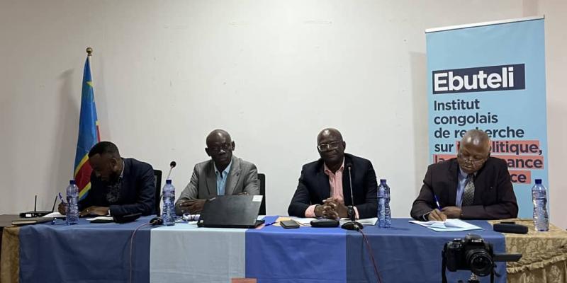 Présentation d'une nouvelle étude d'Ebuteli sur la CNDH 