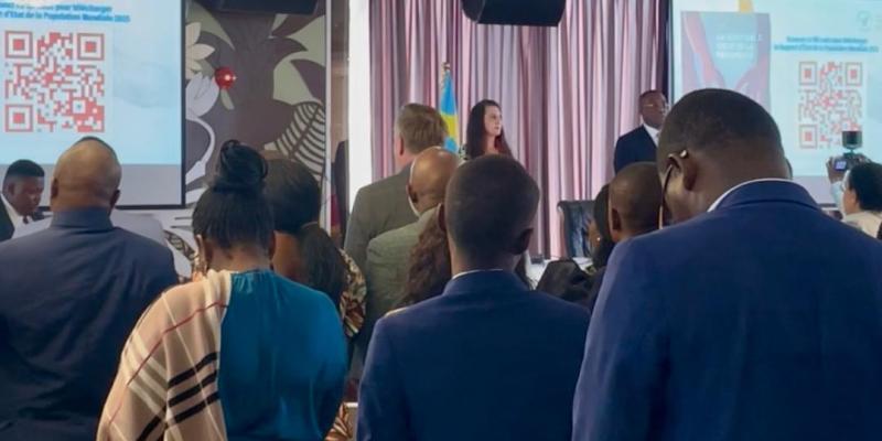 Présentation du rapport sur l’état de la population mondiale 2025 à Kinshasa 