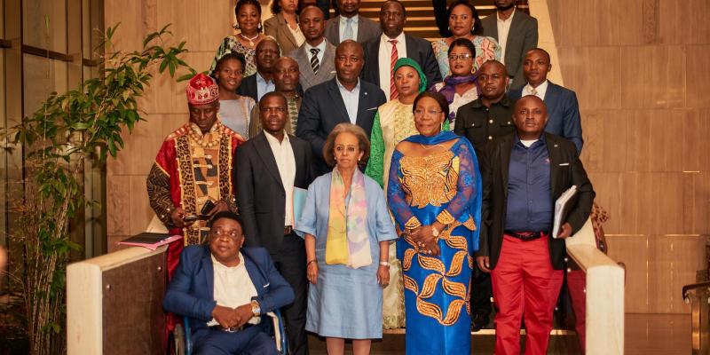 Rencontre entre les organisations de la société civile de la RDC et les co-facilitatrices désignées par l’Union Africaine