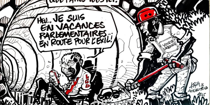 Caricature Kash/ACTUALITE.CD