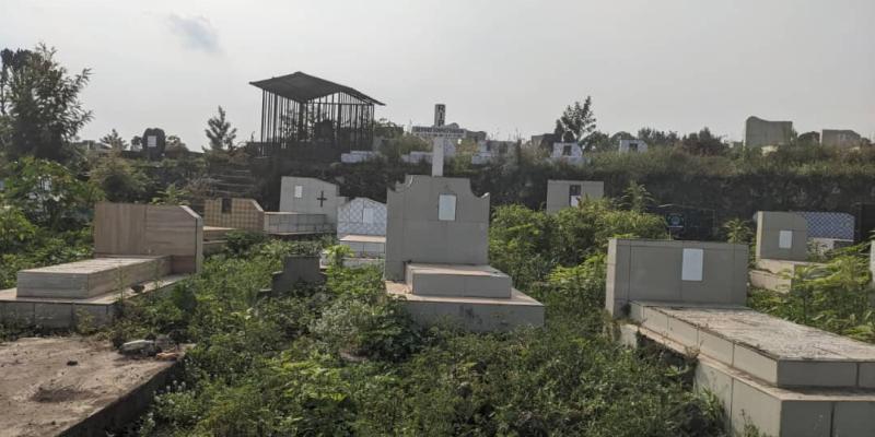 Cimetière de l’ITIG à Goma 