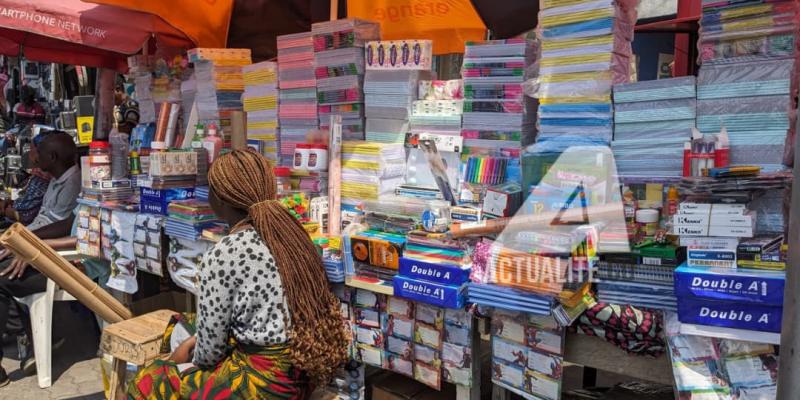 fournitures scolaires à Goma