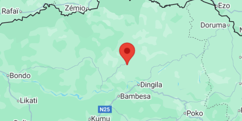 Ango sur la carte