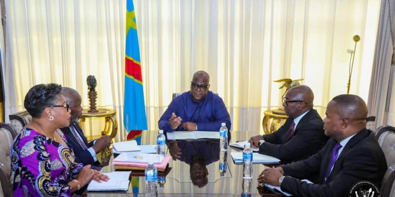Félix Tshisekedi et les autres responsables politiques