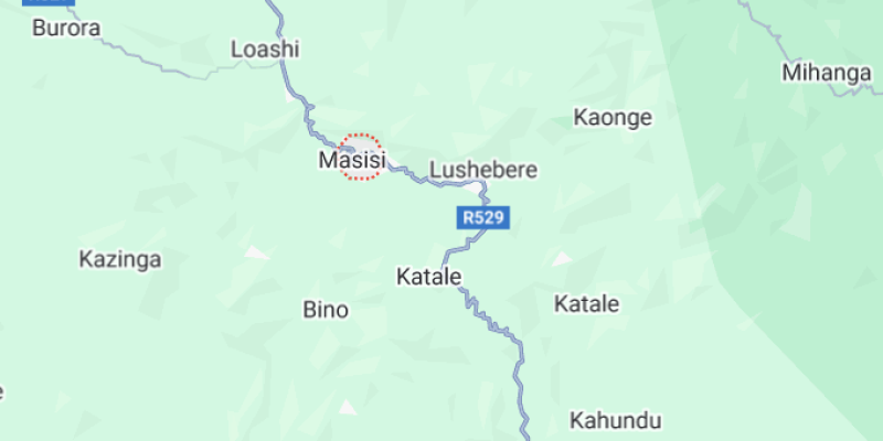 Masisi sur la carte