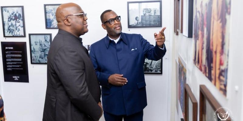 Félix Tshisekedi et Nzanga Mobutu