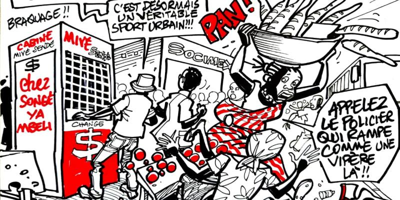 Caricature Kash/ACTUALITE.CD