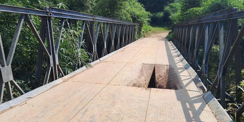 Pont Mera sur la rivière Rubonga