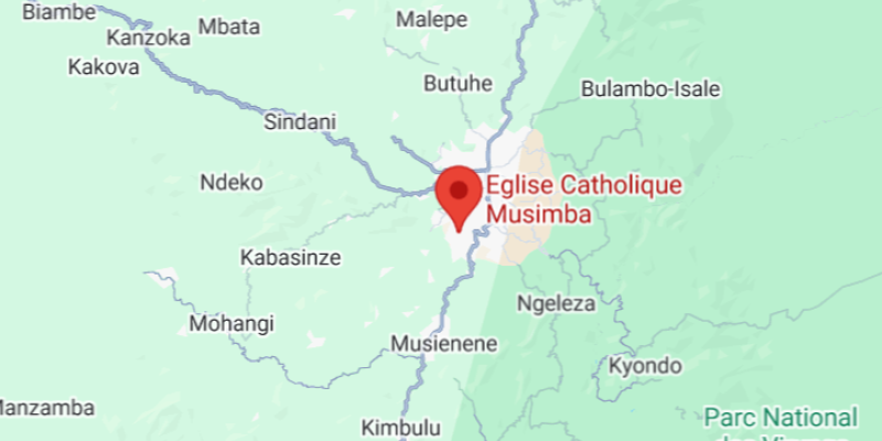 Musimba sur la carte 