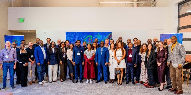 Photo de famille – DRC Forum California 2025, Stanford University, Californie
