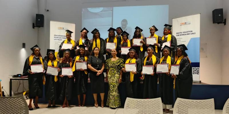 Cérémonie de remise des brevets par Femintech
