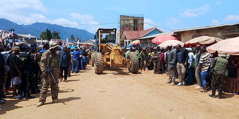 Lancement des travaux de réhabilitation de la route Walikale-Kibua