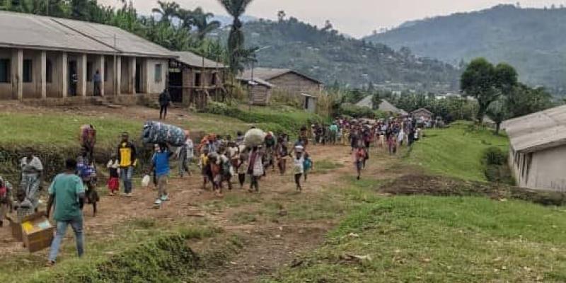 Déplacement des habitants de Nyabiondo
