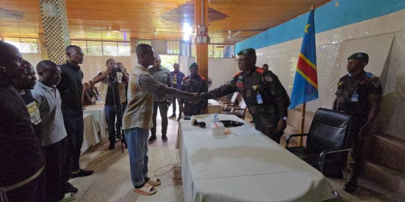Arrivés des soldats rapatriés à Kasindi