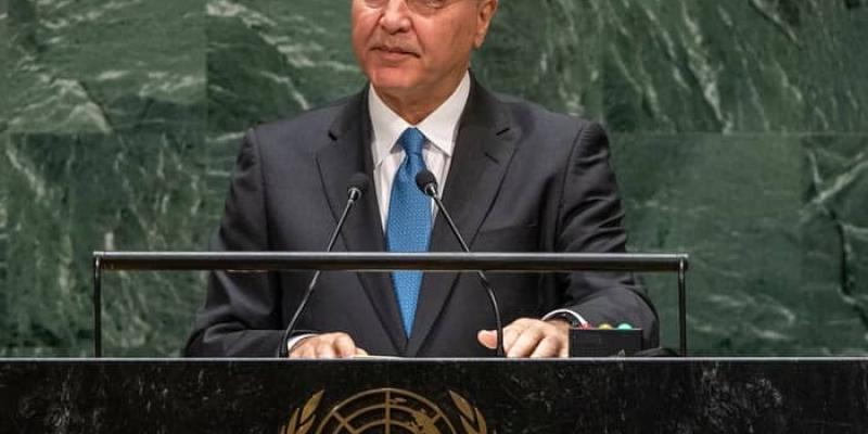 Barham Ahmed Salih, ancien président irakien et nouveau Haut-Commissaire des Nations Unies pour les réfugiés
