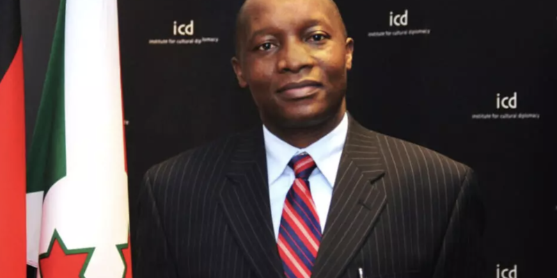 Edouard Bizimana, ministre burundais des affaires étrangères 